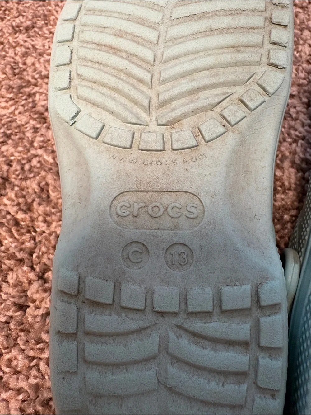 CROCS Kids Classic Clog in Aqua Blue